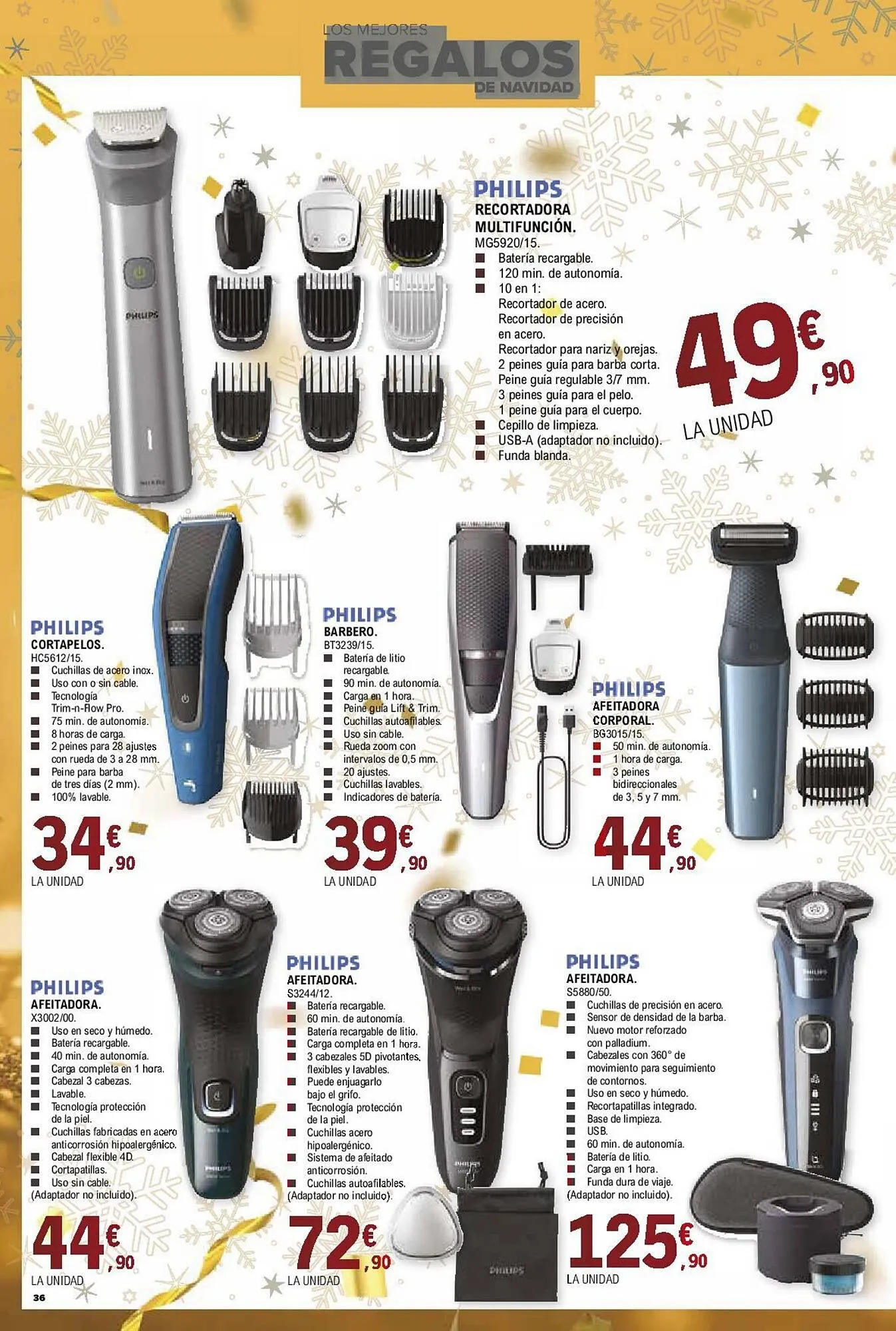 Catálogo de Folleto E.Leclerc 13 de diciembre al 5 de enero 2024 - Página 36