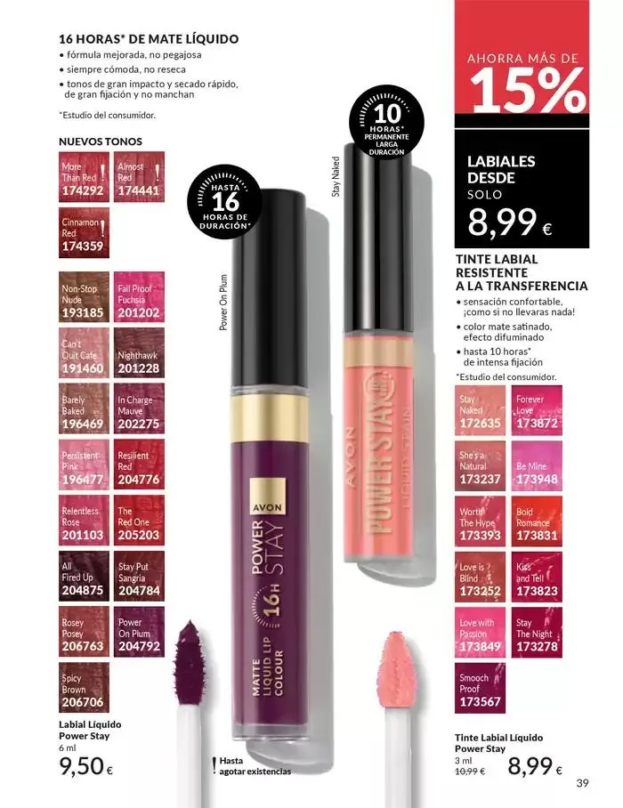 Catálogo de Catálogo AVON Mayo 2 de mayo al 31 de mayo 2025 - Página 39