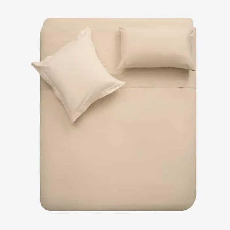 Juego de sábanas Algodón 3 piezas - Basic Crudo