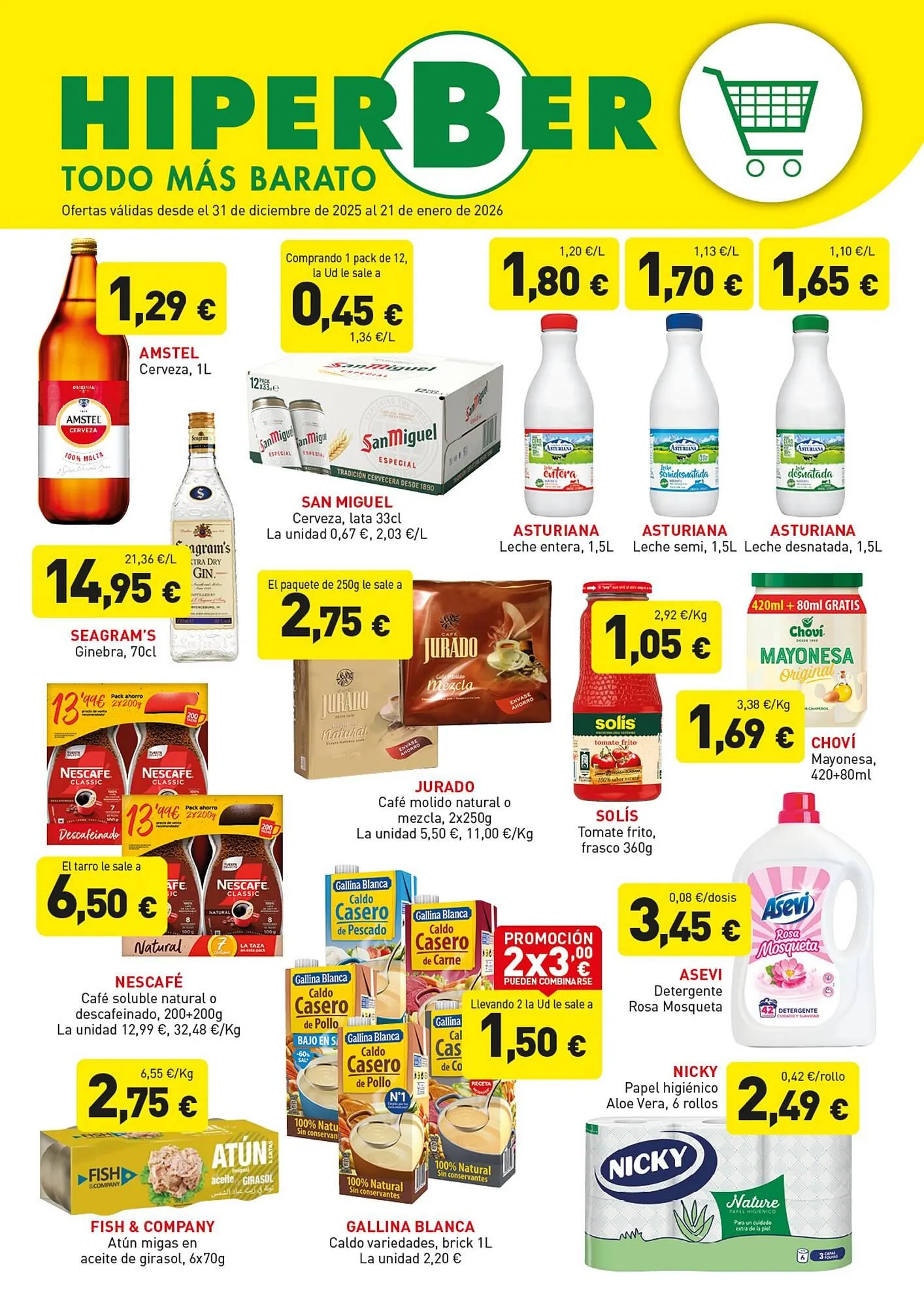 Catálogo de Catálogo Hiperber 31 de diciembre al 21 de enero 2026 - Página 1