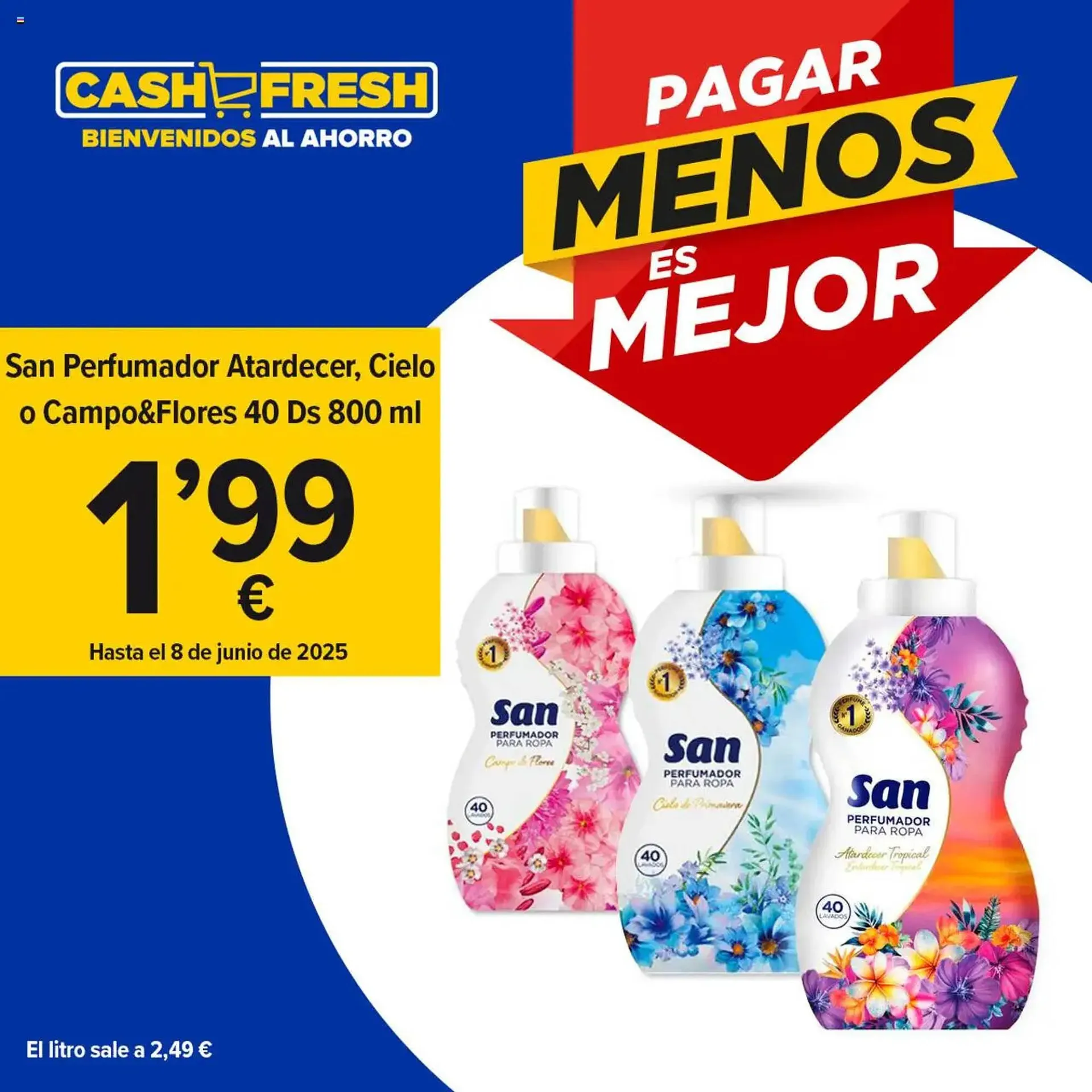 Catálogo de Folleto Cash Fresh 4 de junio al 8 de junio 2025 - Página 1