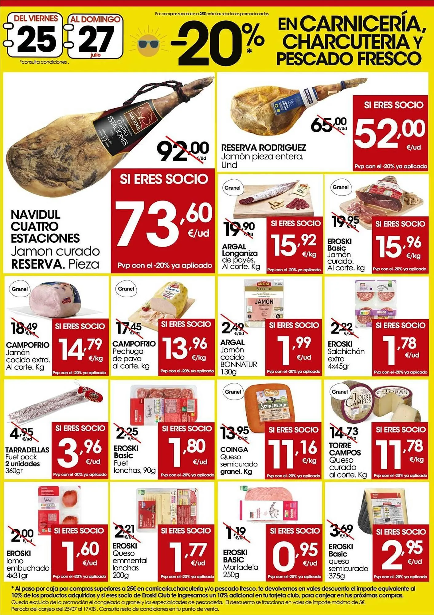 Catálogo de Folleto Eroski 24 de julio al 27 de julio 2025 - Página 2