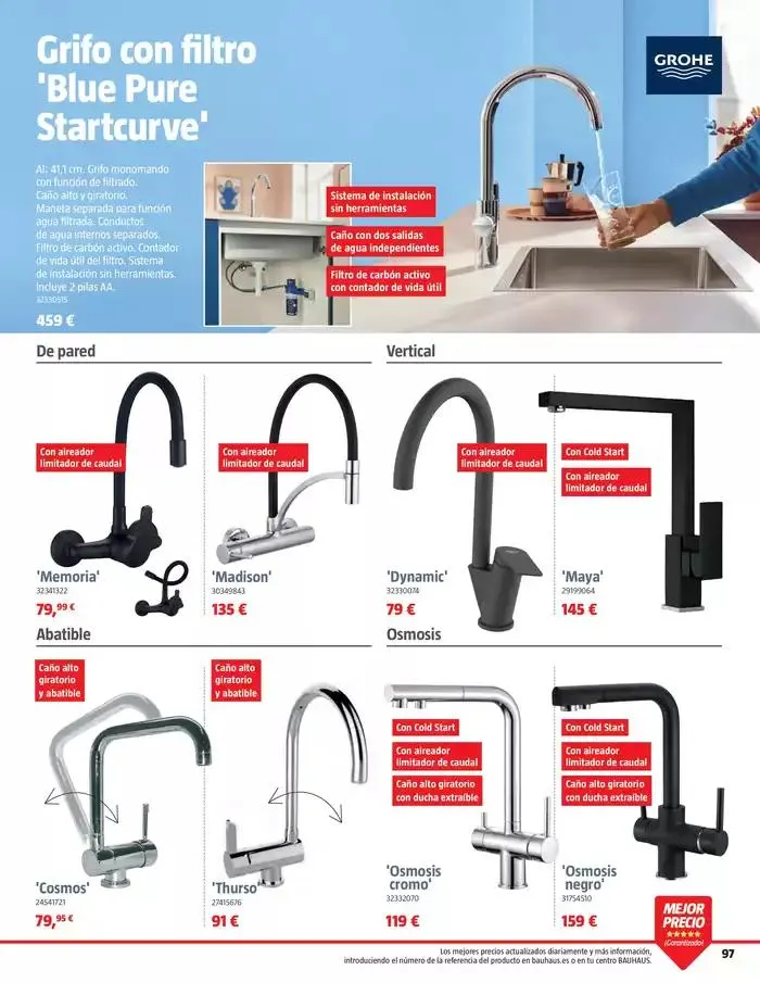 Catálogo de Renueva baños y cocinas 27 de febrero al 25 de marzo 2025 - Página 97