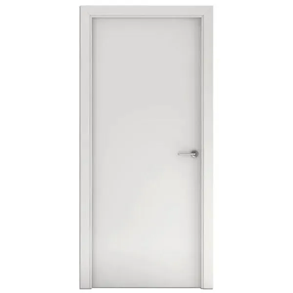 Puerta de Interior Carina blanco izquierda 82,5 cm