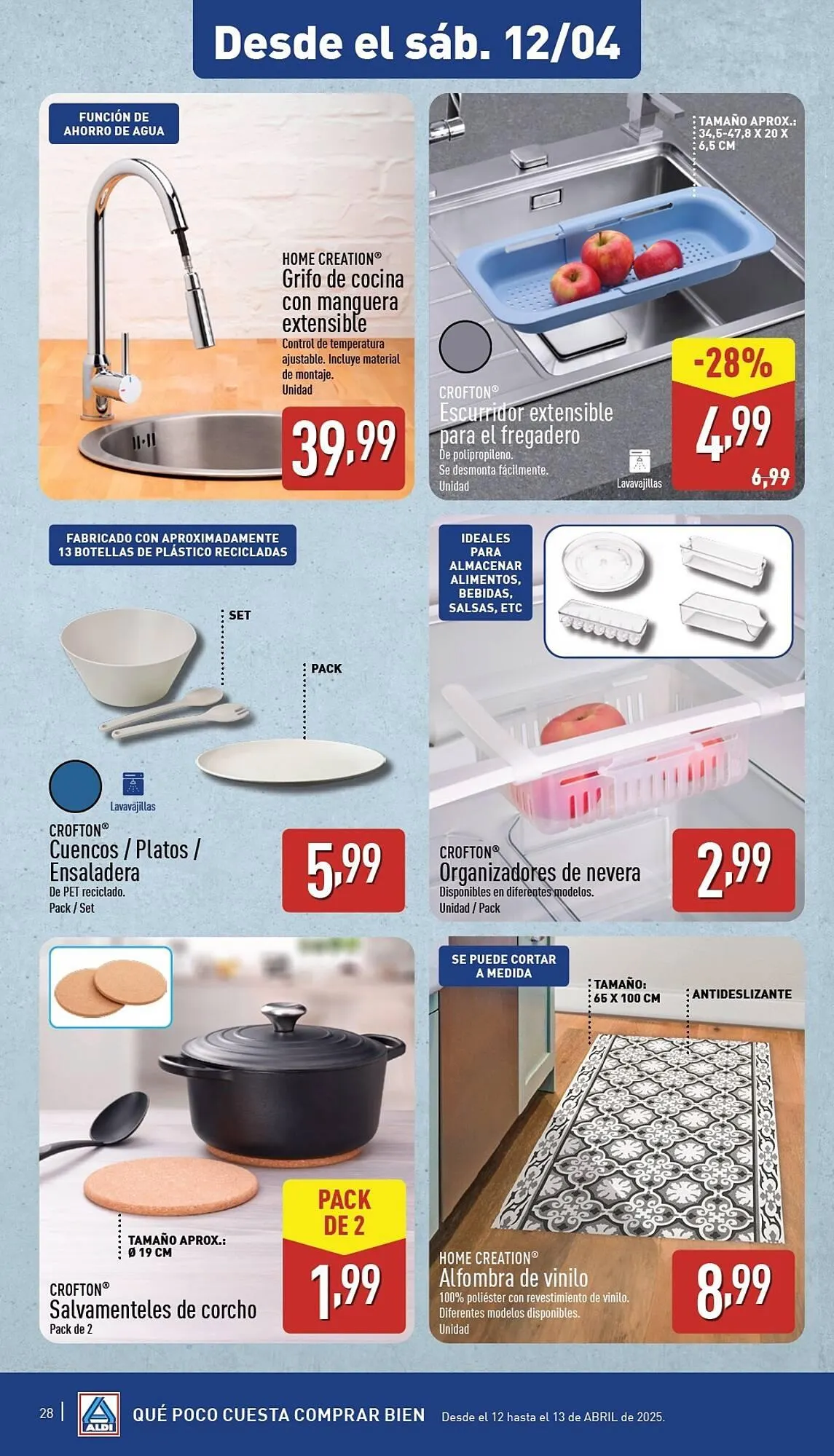 Catálogo de Folleto ALDI 7 de abril al 13 de abril 2025 - Página 28