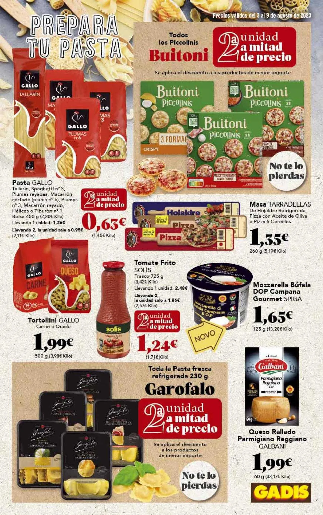 Catálogo de Gadis Folleto 1 de agosto al 26 de agosto 2023 - Página 9
