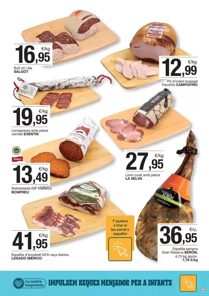 Catálogo de Ofertes vàlides del 18 al 31 de març 18 de marzo al 31 de marzo 2025 - Página 15