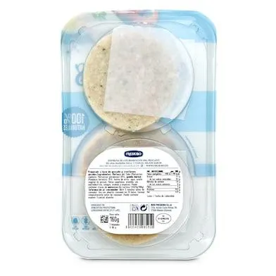 Hamburguesa de merluza y gambas Freskibo bandeja 160 g