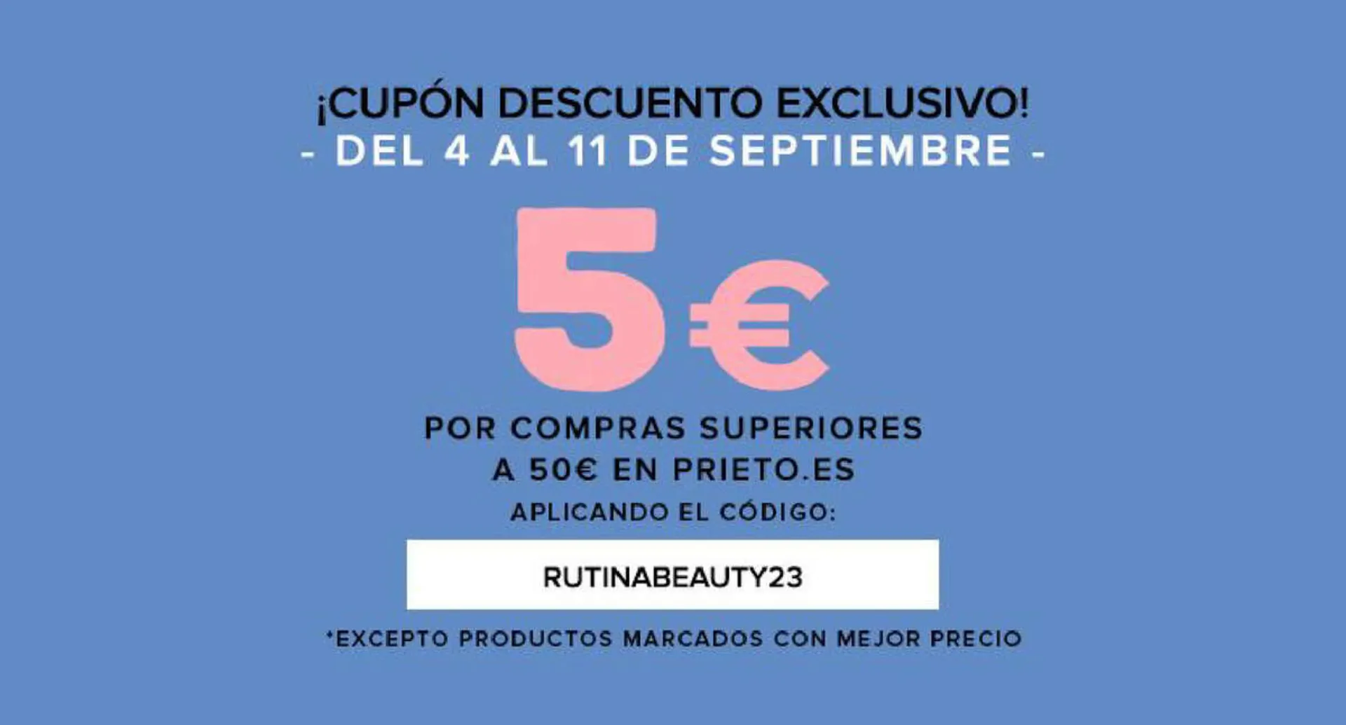 Folleto Perfumería Prieto - 1