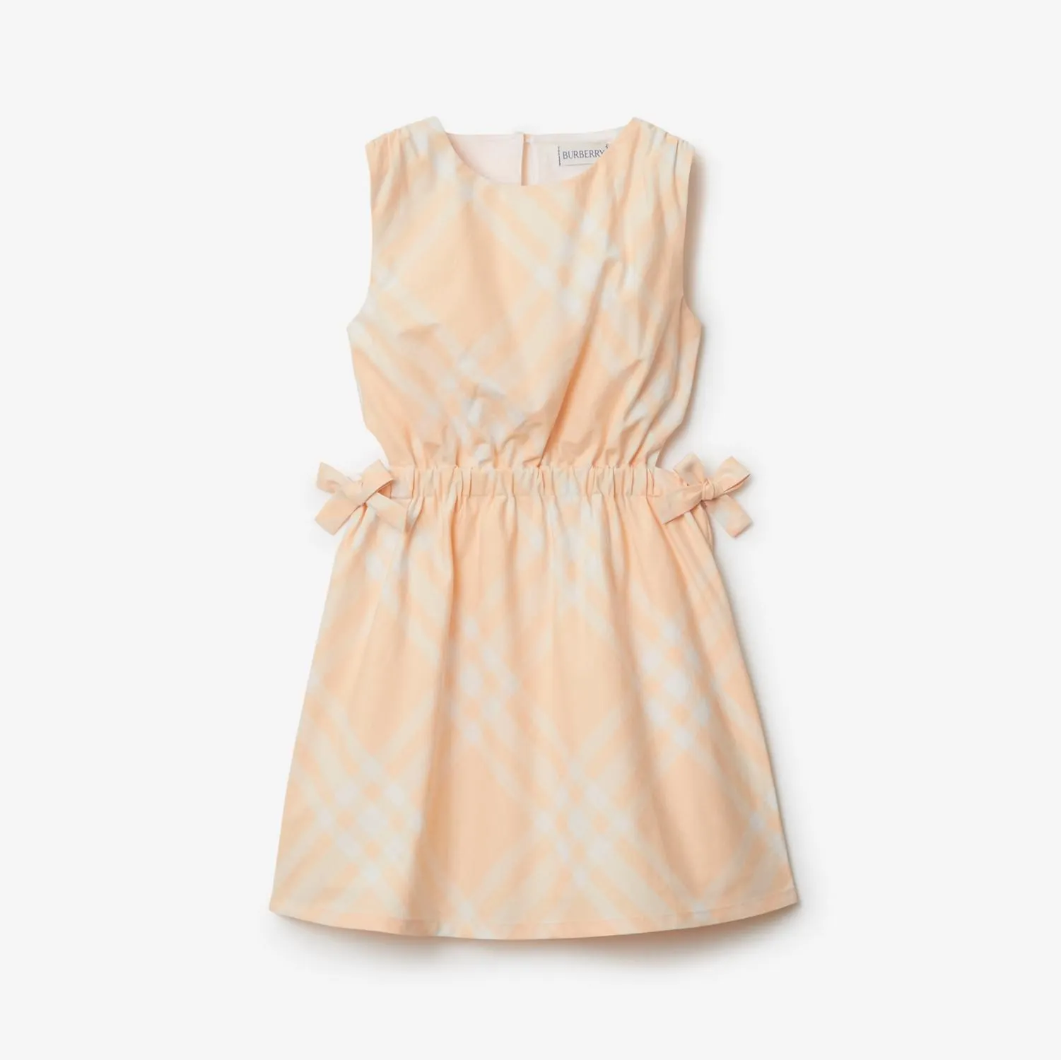 Vestido en algodón a cuadros