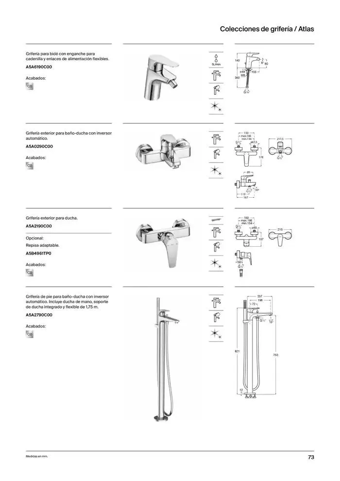 Catálogo de Grifería 9 de enero al 31 de diciembre 2025 - Página 75