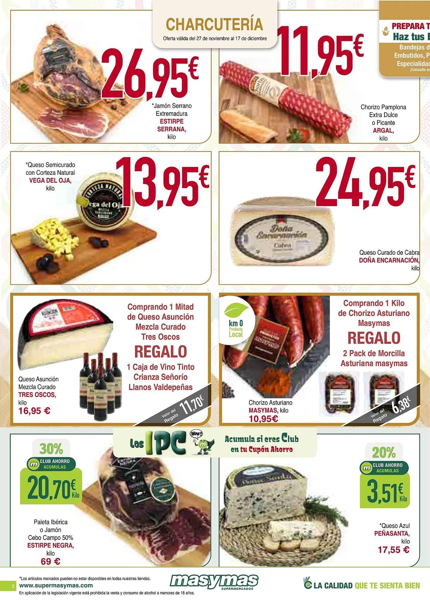 Catálogo de Folleto Masymas 27 de noviembre al 17 de diciembre 2025 - Página 2