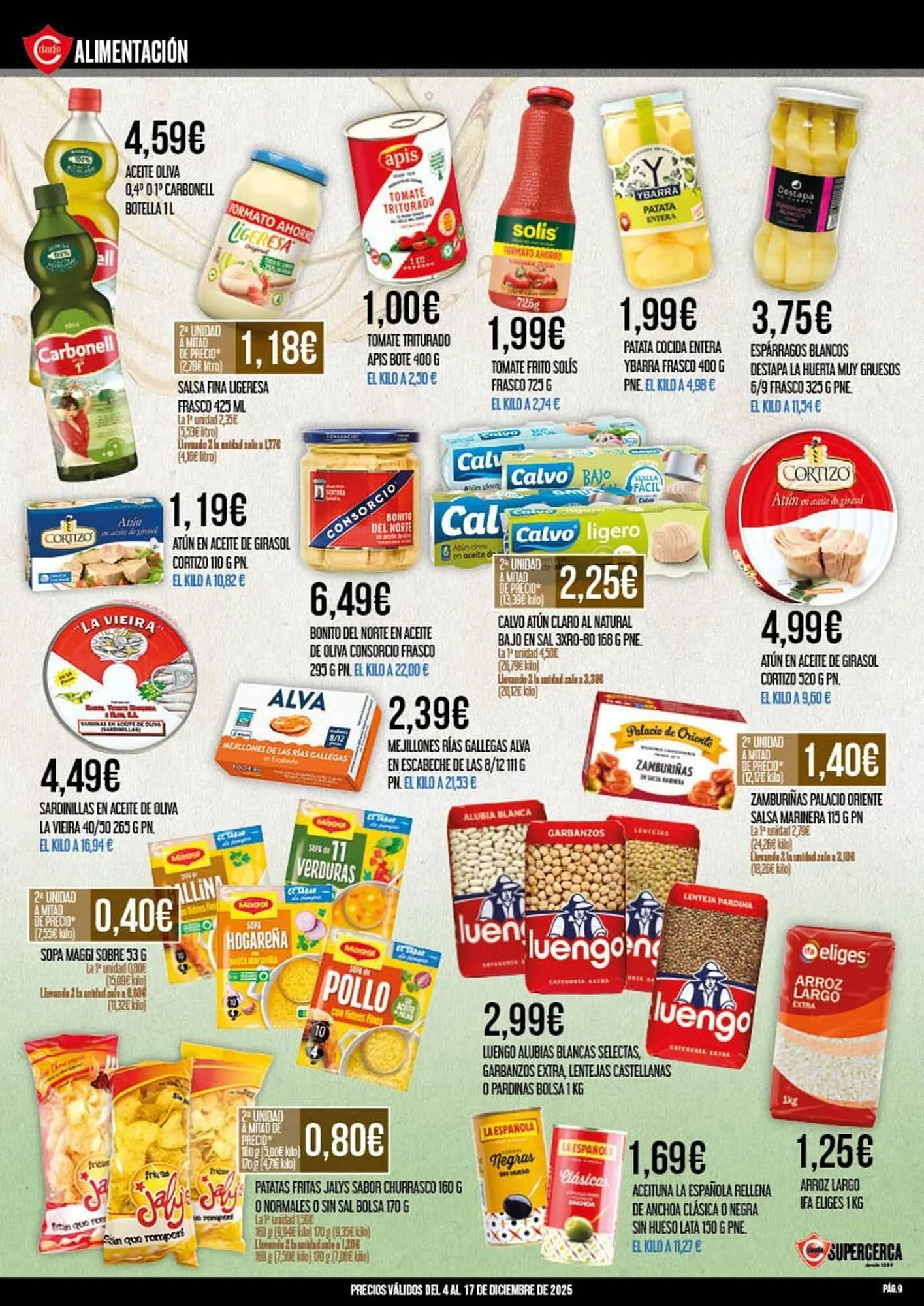 Catálogo de Folleto Claudio 4 de diciembre al 17 de diciembre 2025 - Página 9