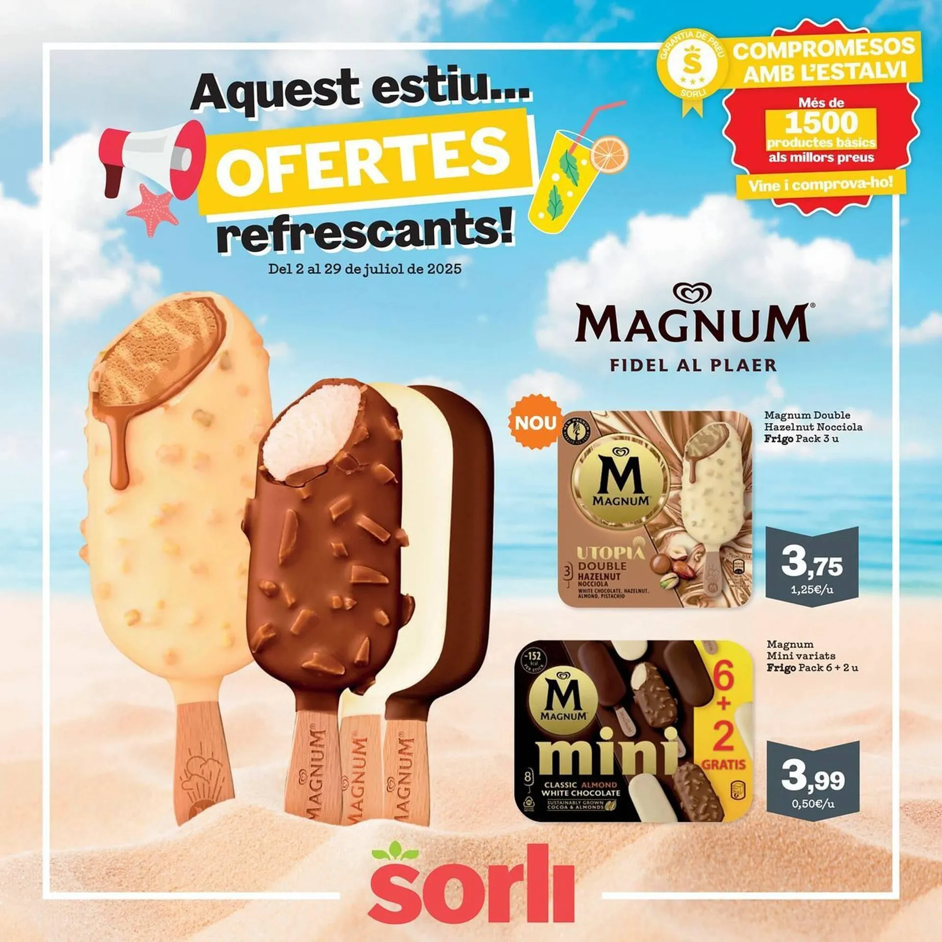 Catálogo de Folleto Sorli 2 de julio al 29 de julio 2025 - Página 1