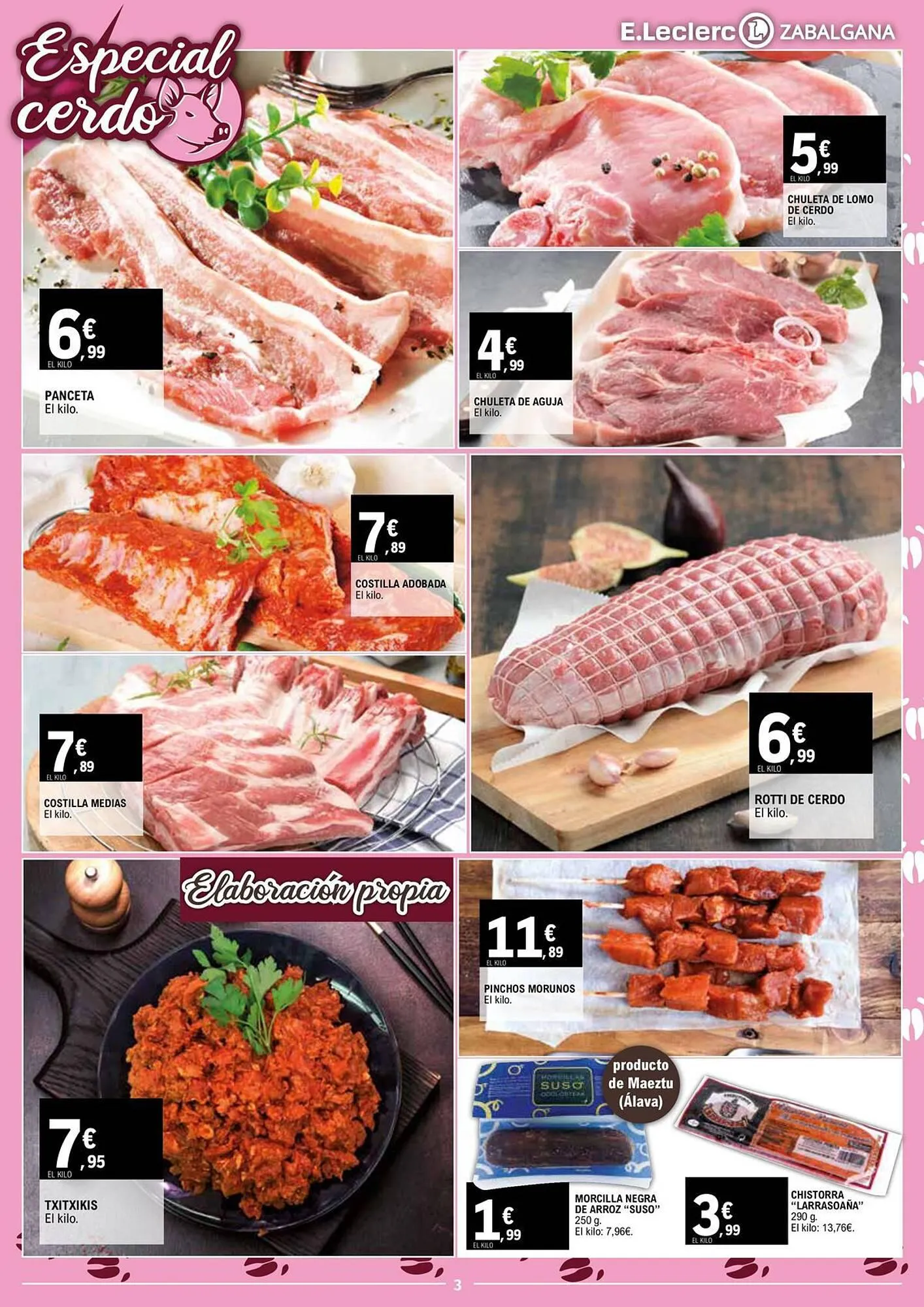 Catálogo de Folleto E.Leclerc 7 de febrero al 17 de febrero 2024 - Página 3