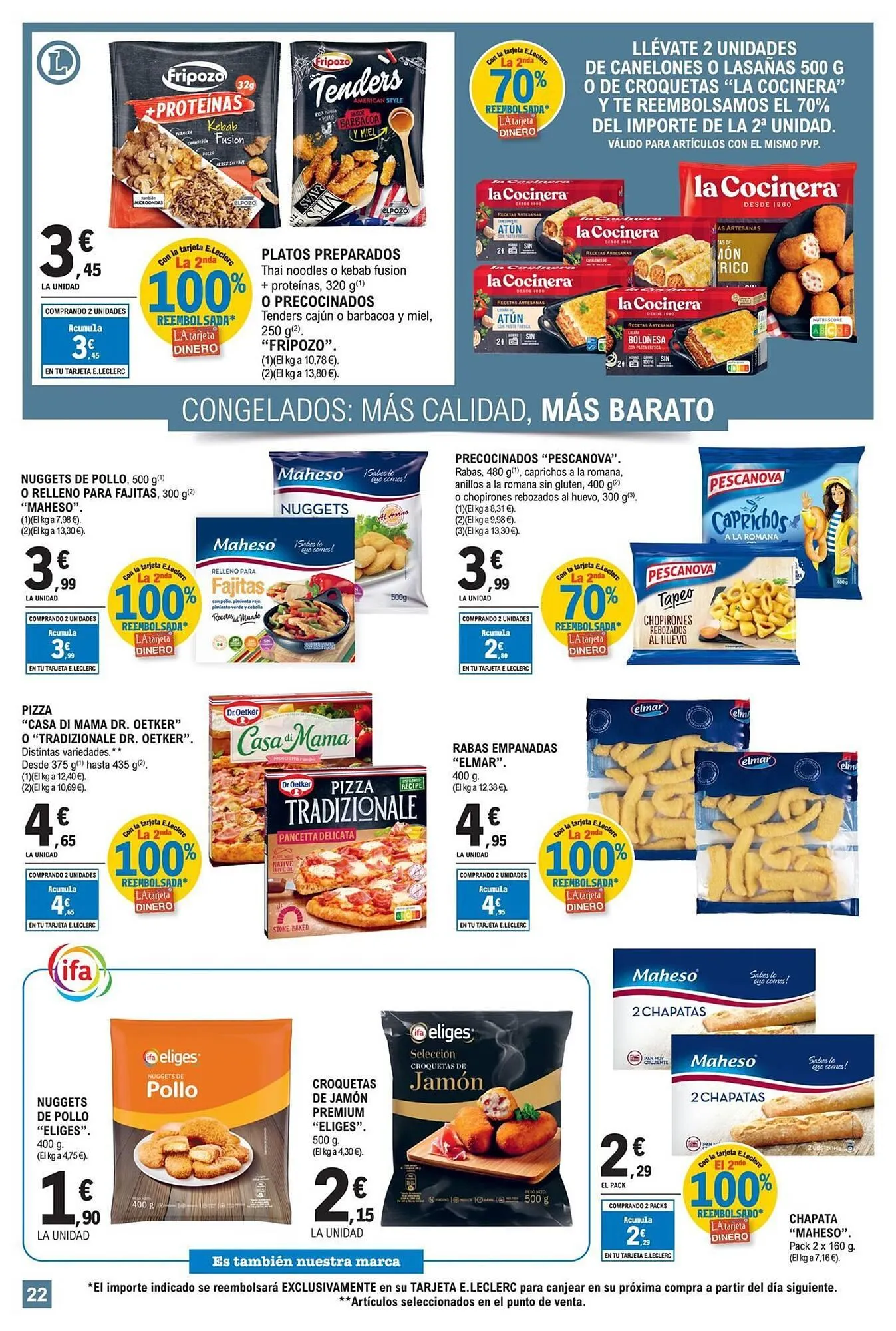 Catálogo de Catálogo E.Leclerc 25 de febrero al 8 de marzo 2026 - Página 22
