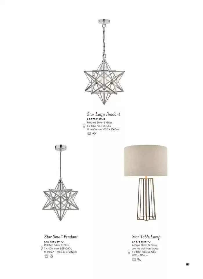 Catálogo de Lighting & Mirror Collection 12 de marzo al 31 de agosto 2025 - Página 117