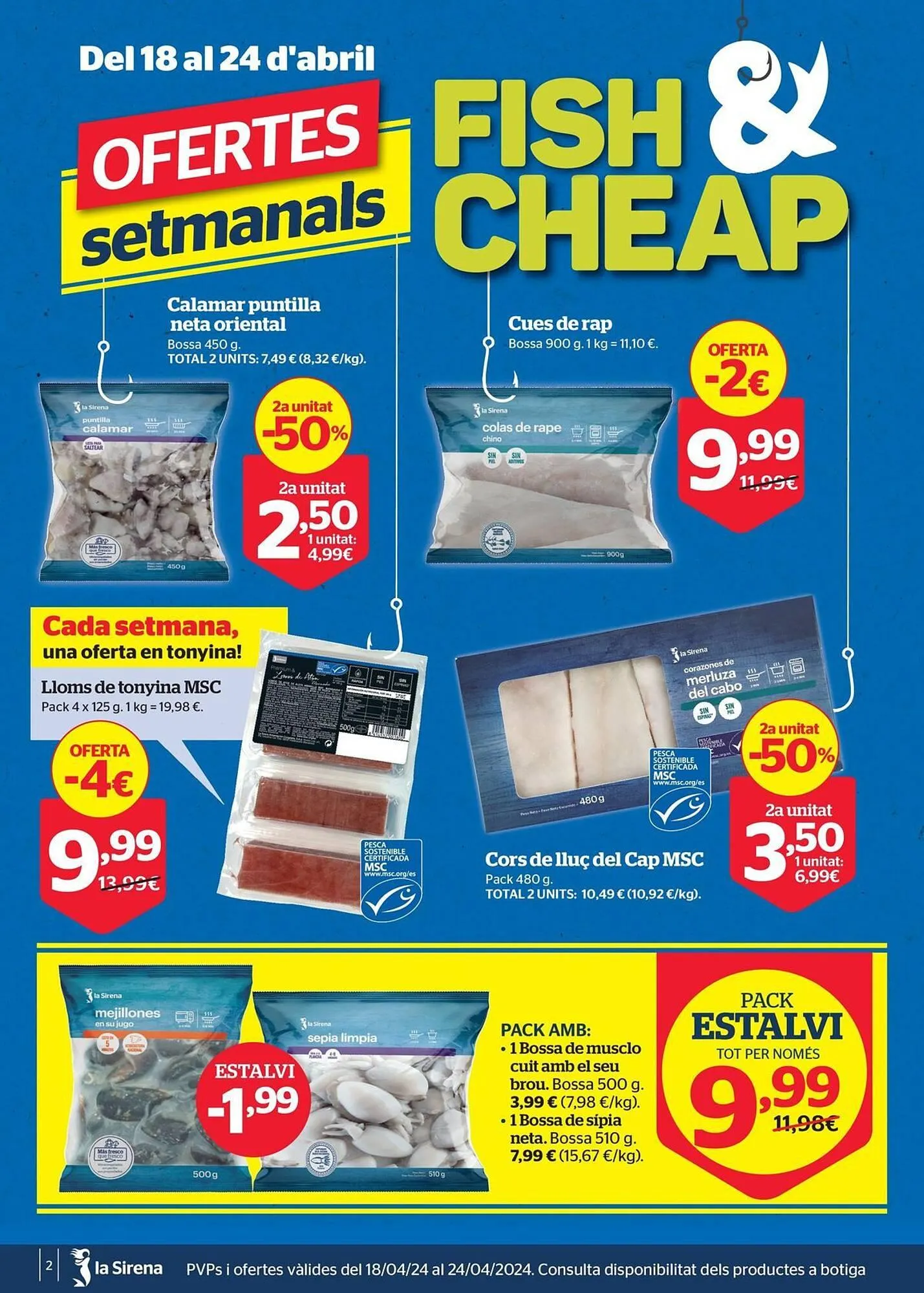 Catálogo de Folleto La Sirena 18 de abril al 24 de abril 2024 - Página 2