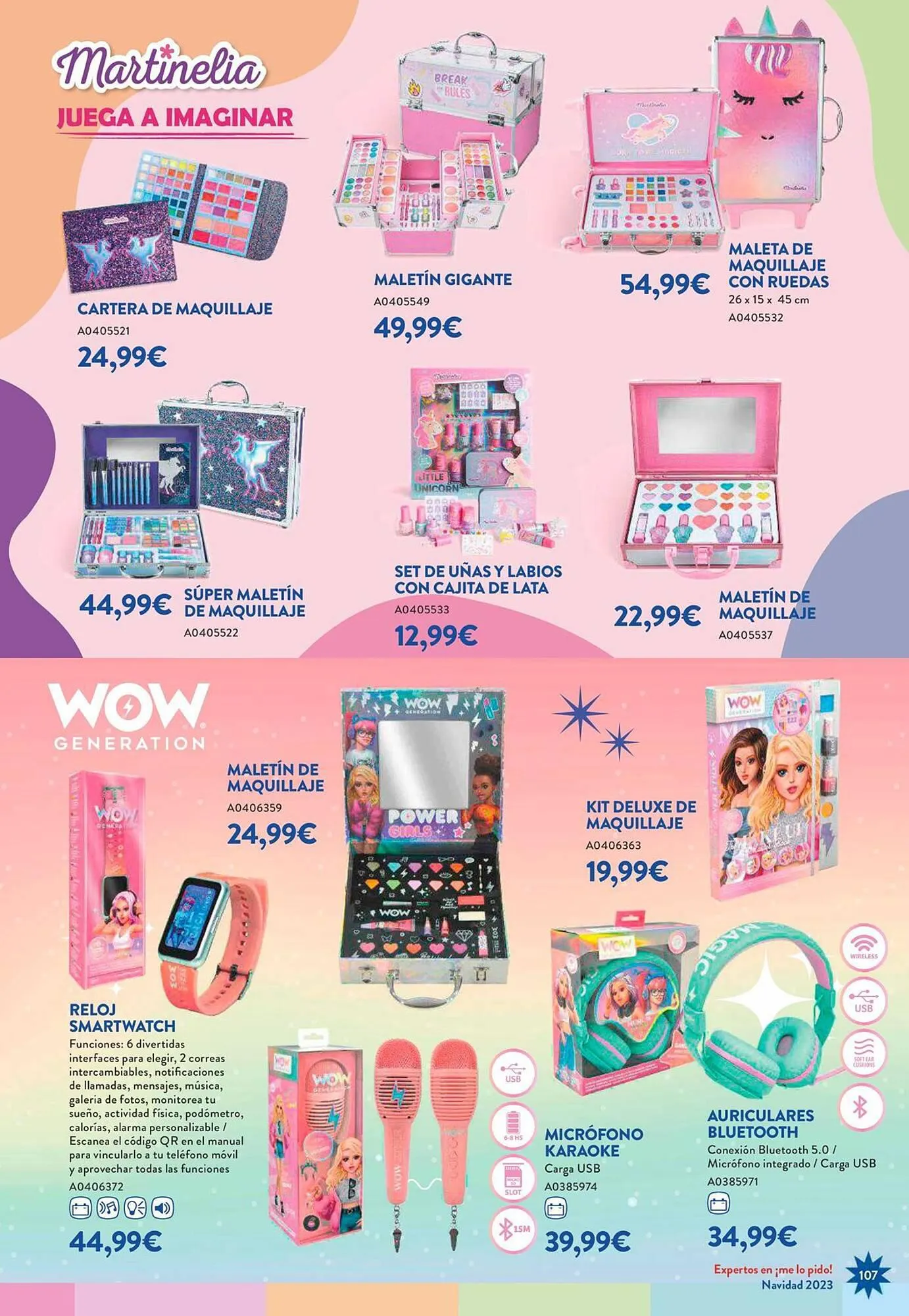 Catálogo de Folleto Juguettos 6 de noviembre al 24 de diciembre 2023 - Página 107