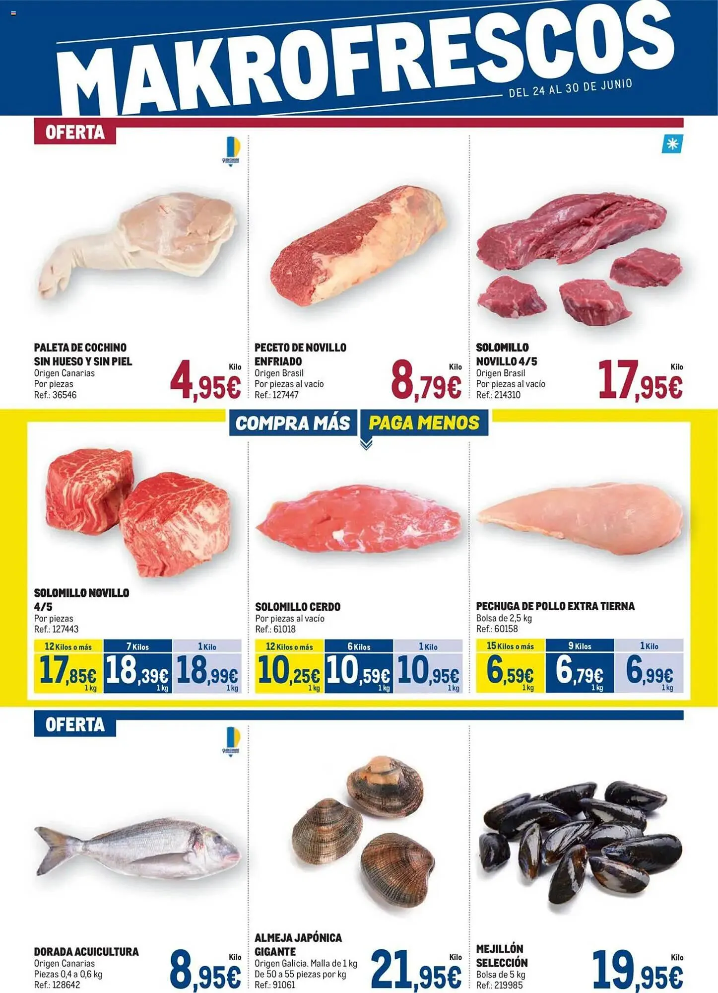 Catálogo de Folleto Makro 24 de junio al 30 de junio 2025 - Página 1