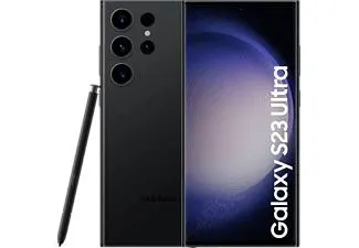 Móvil - Samsung Galaxy S23 Ultra 5G, Phantom Black, 256GB, 8GB RAM, 6.8" QHD+, Qualcomm Snapdragon 8, Gen 2 Octa-Core, 5000 mAh, Android 13