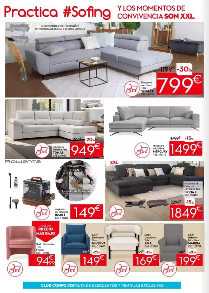 Catálogo de Hasta -50% dto. en sofás 27 de febrero al 26 de marzo 2025 - Página 4