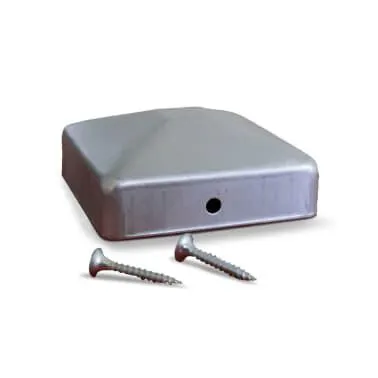 Pack 4 terminales para poste 9 x 9 cm