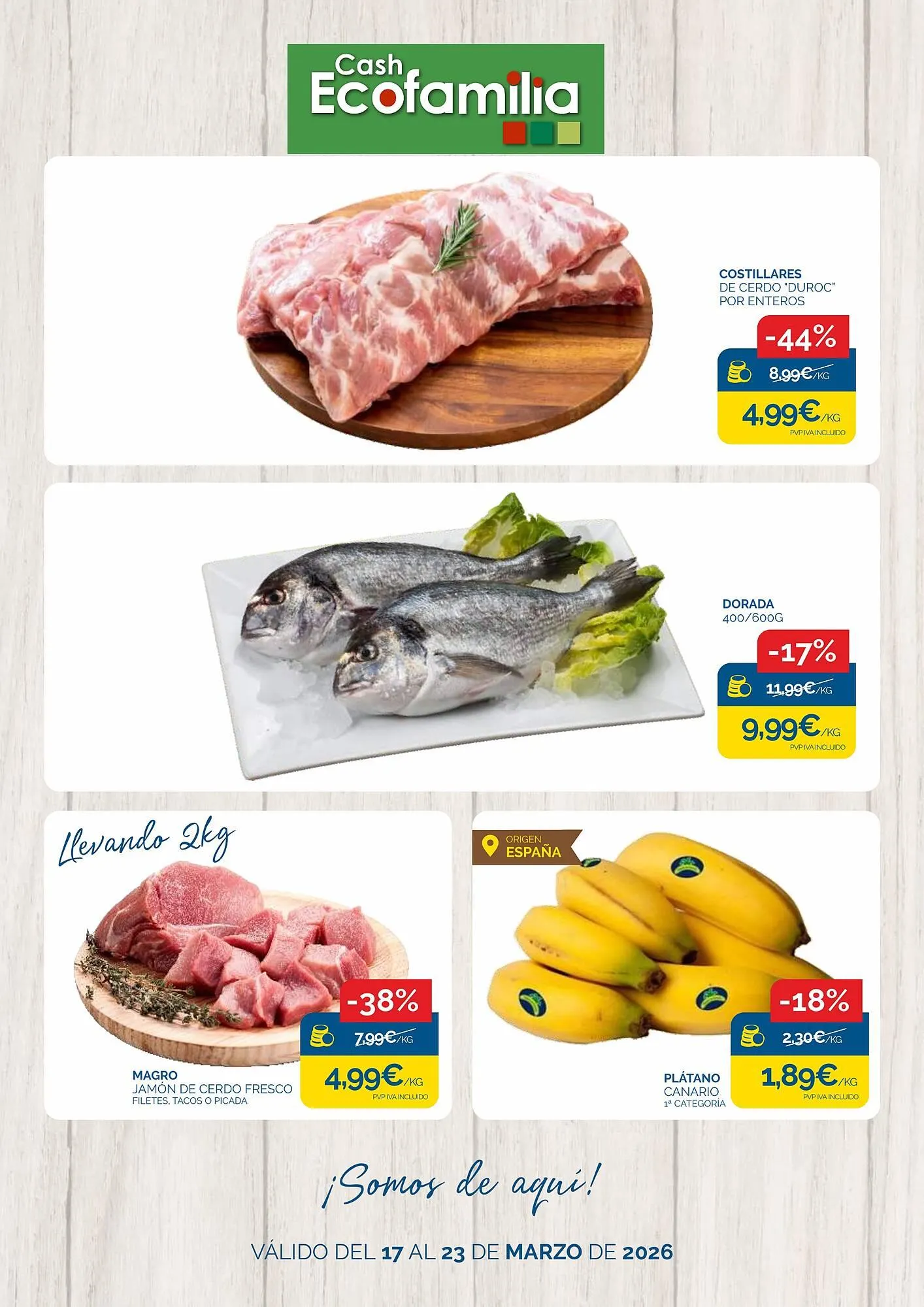 Folleto Cash Ecofamilia - 1