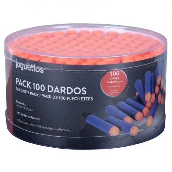 Juguettos Pack 100 Dardos