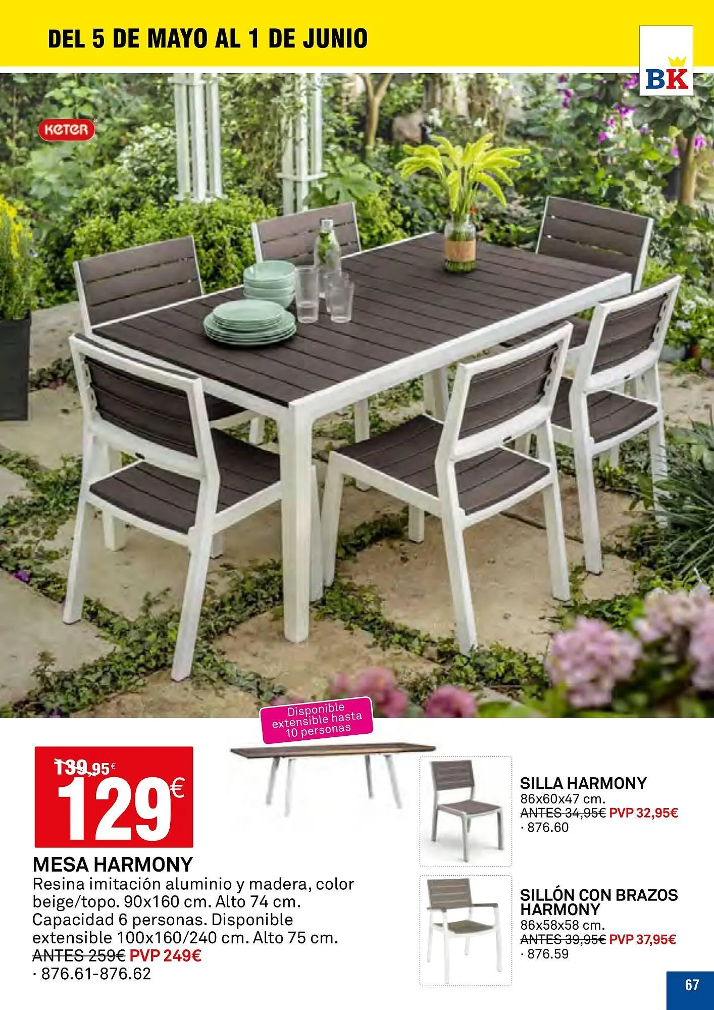 Catálogo de Folleto Bricoking 5 de mayo al 1 de junio 2025 - Página 67