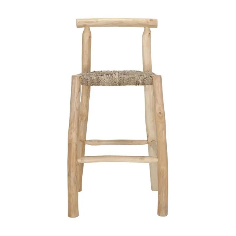 High wooden stool Sidon
