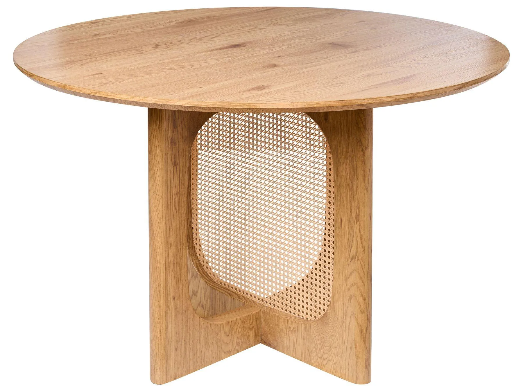 Mesa de comedor KARLO Marrón claro 120 cm 120 cm