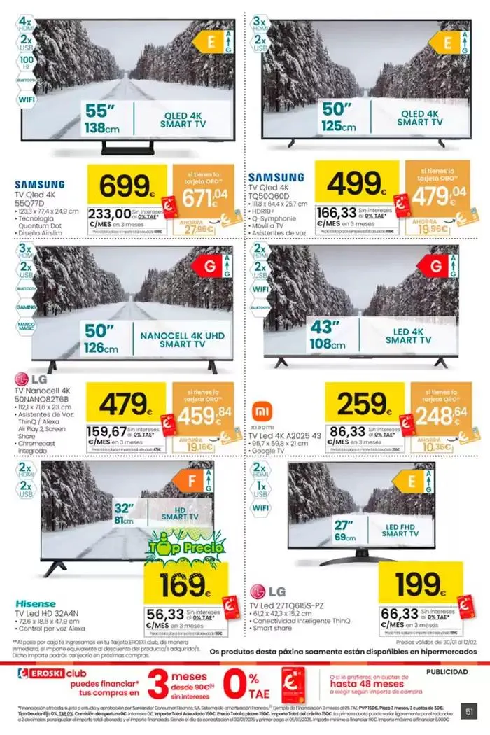 Catálogo de Sempre a bo prezo 30 de enero al 11 de febrero 2025 - Página 51