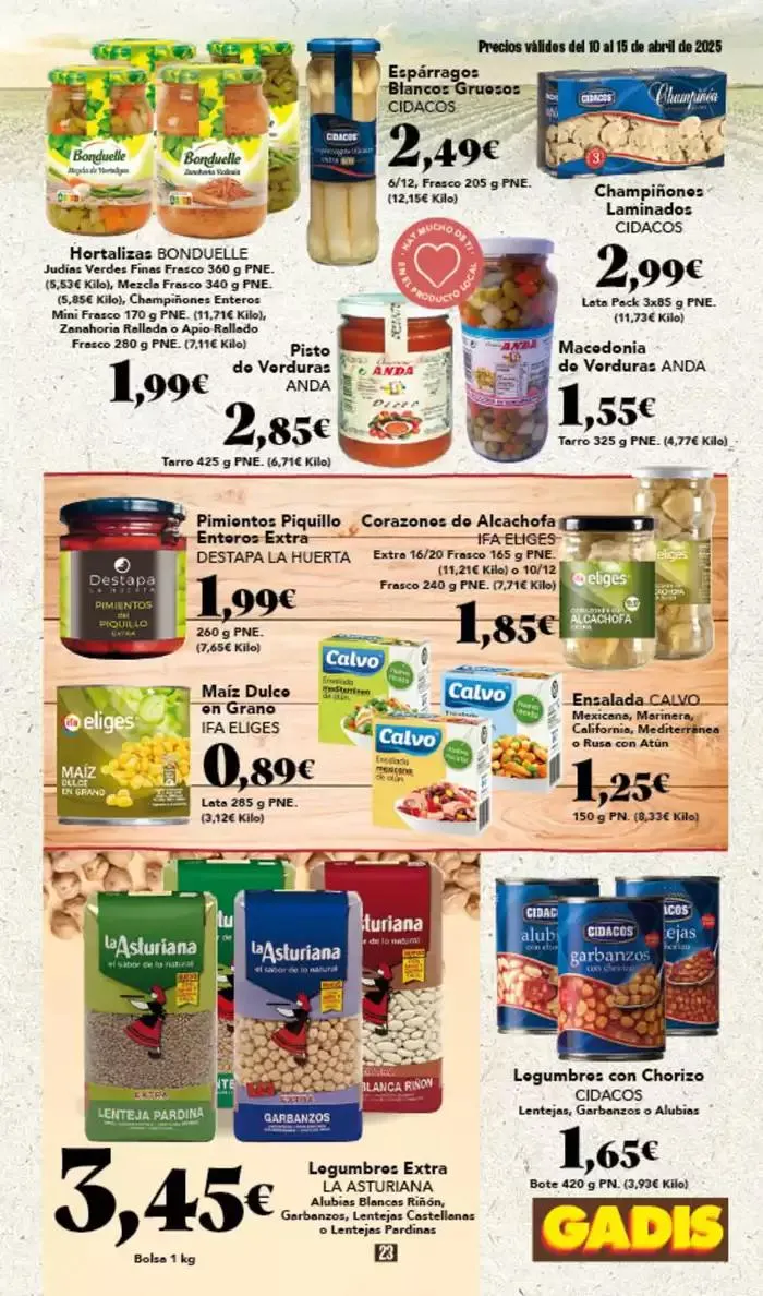 Catálogo de Precios válidos del 10 al 15 abril 10 de abril al 15 de abril 2025 - Página 23