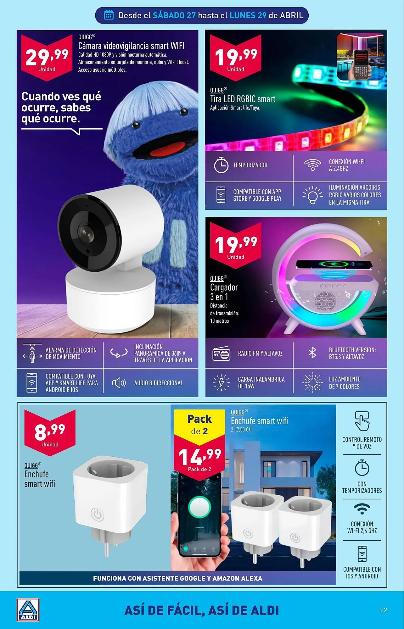 Catálogo de Folleto ALDI 24 de abril al 29 de abril 2024 - Página 22