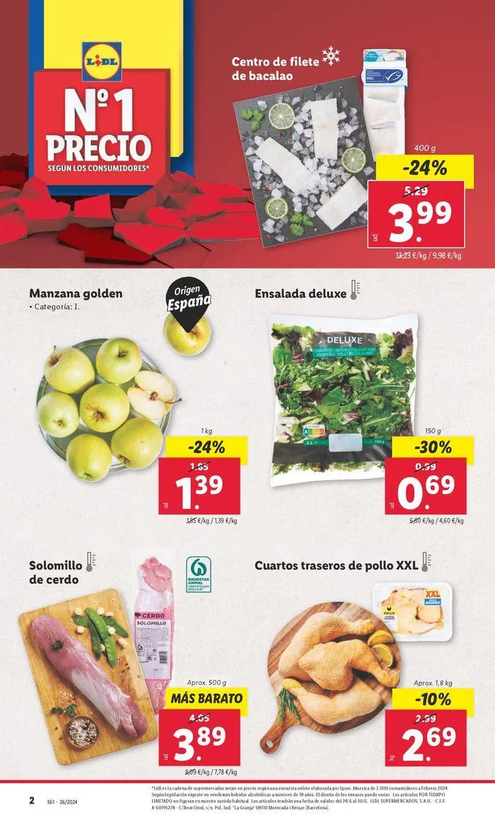 Catálogo de Catálogo Lidl 24 de junio al 30 de junio 2024 - Página 2