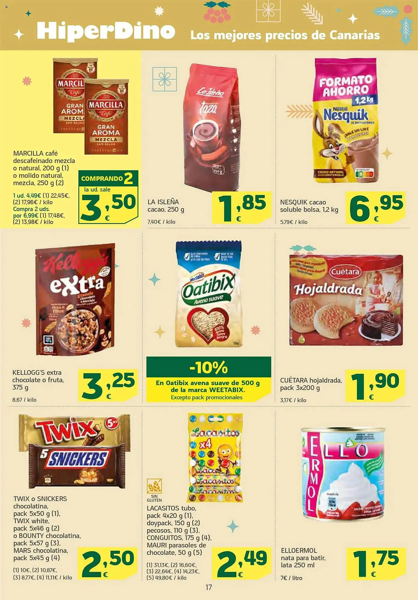 Catálogo de Folleto HiperDino 4 de diciembre al 17 de diciembre 2025 - Página 17
