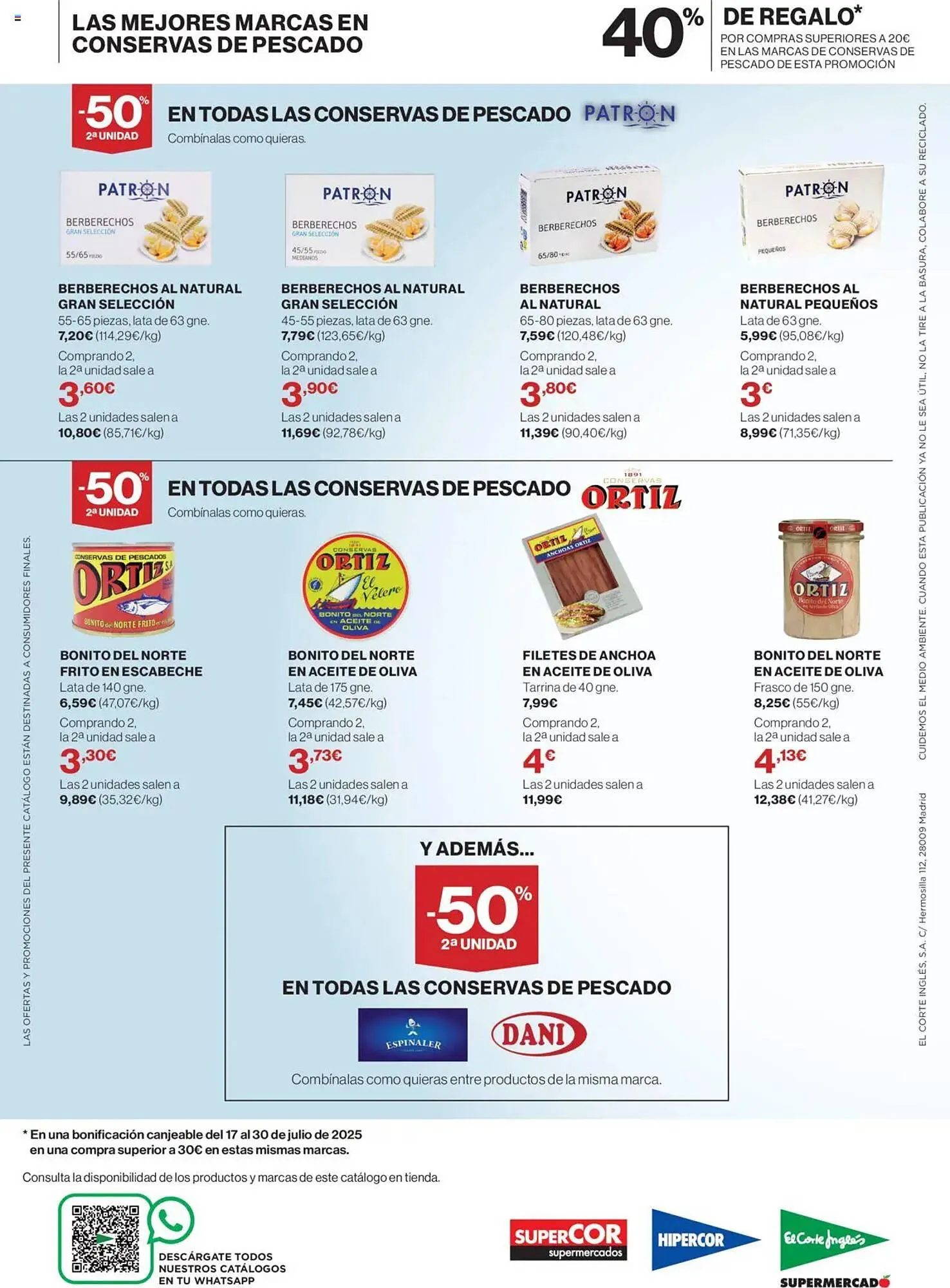 Catálogo de Folleto Supercor 3 de julio al 16 de julio 2025 - Página 8