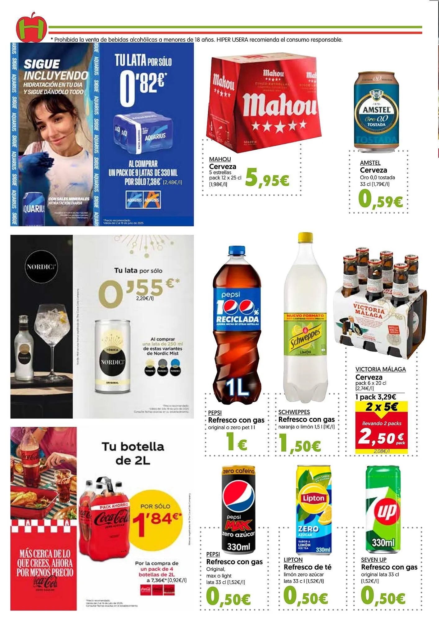Catálogo de Folleto Hiper Usera 2 de julio al 19 de julio 2025 - Página 14