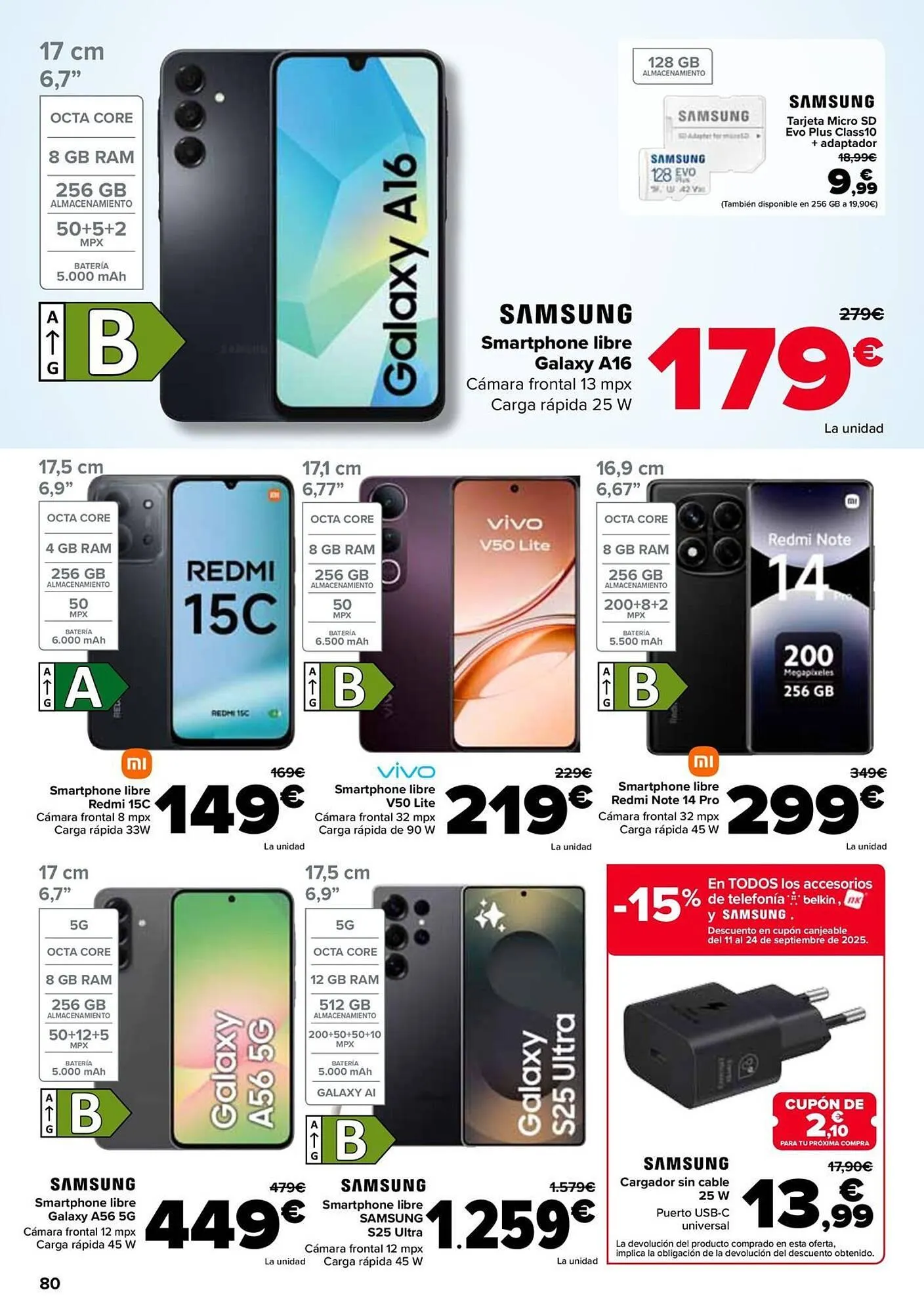 Catálogo de Folleto Carrefour 26 de agosto al 10 de septiembre 2025 - Página 80