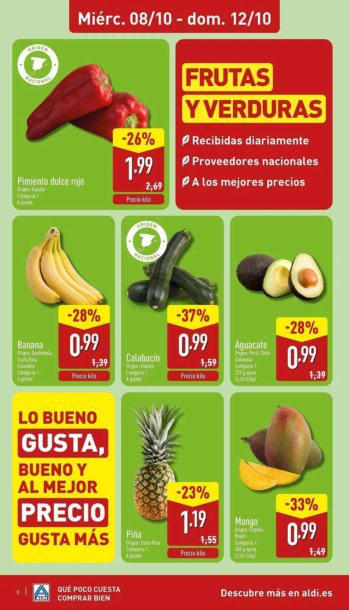 Catálogo de Folleto ALDI 8 de octubre al 12 de octubre 2025 - Página 8