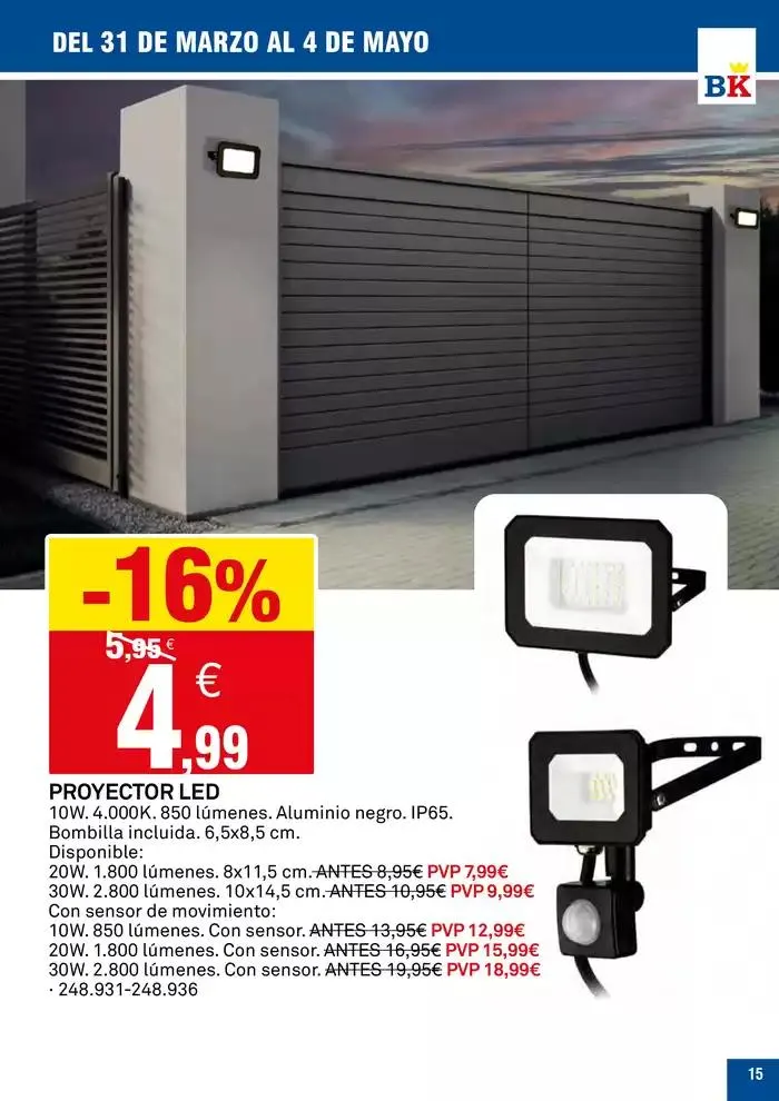 Catálogo de Válido del 31 de marzo al 4 de mayo 31 de marzo al 4 de mayo 2025 - Página 15