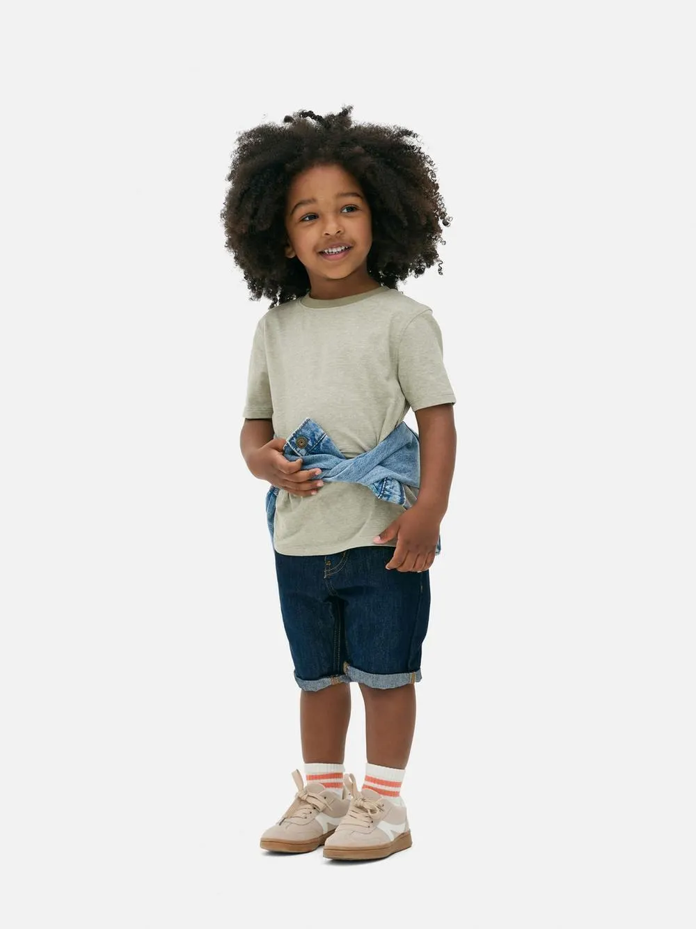 Camiseta con estampado de raya diplomática