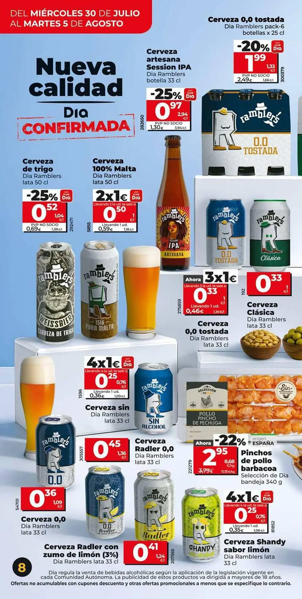 Catálogo de Folleto Dia 30 de julio al 5 de agosto 2025 - Página 8