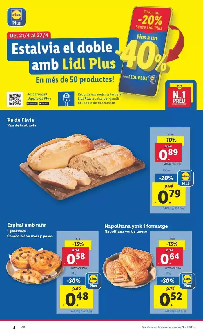 Catálogo de № 1 PRECIO - Ofertas válidas del 21/04 al 27/04 21 de abril al 27 de abril 2025 - Página 4