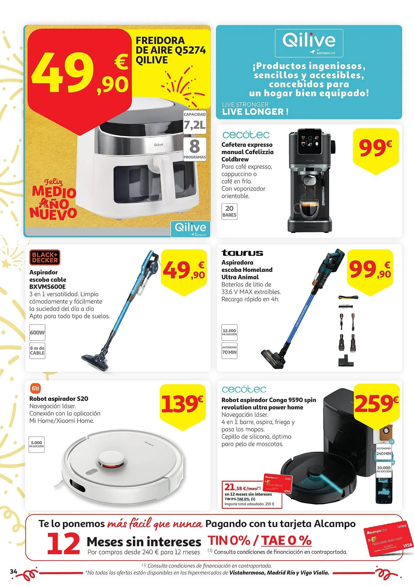 Catálogo de Folleto Alcampo 17 de junio al 30 de junio 2025 - Página 34