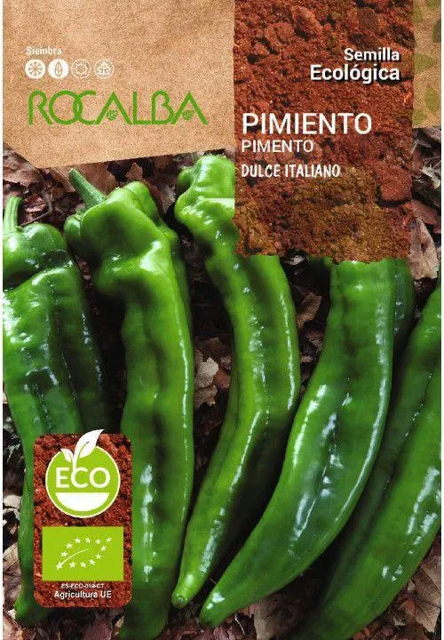 Pimiento verde dulce italiano eco