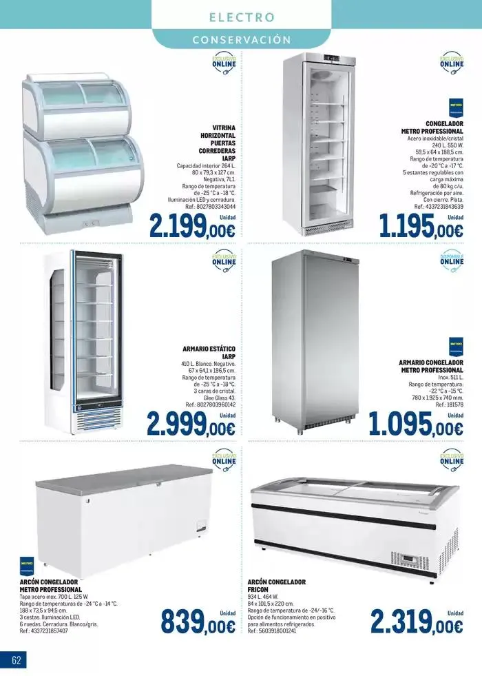 Catálogo de Especial Congelados Centro 5 de mayo al 1 de junio 2025 - Página 62