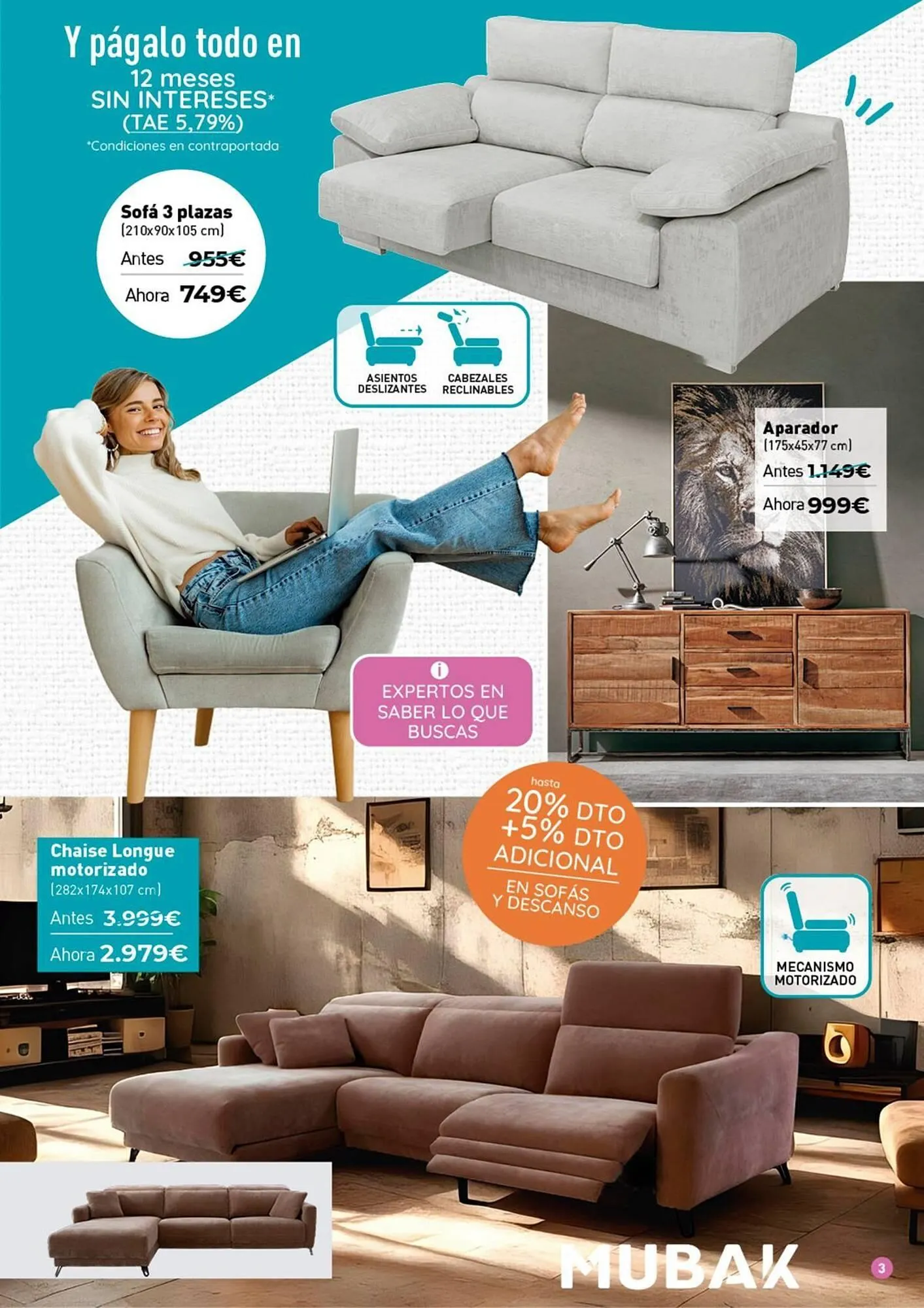 Catálogo de Folleto Mubak 1 de julio al 31 de agosto 2025 - Página 3