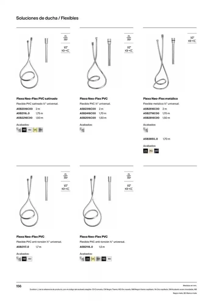 Catálogo de Grifería 9 de enero al 31 de diciembre 2025 - Página 158